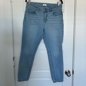 LOFT Women's Light Blue Skinny Jeans